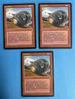 (X3) Mtg Mudslide - Magic the Gathering - Ice Age - Image 1