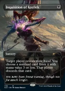 [1x] Inquisition of Kozilek (1152) - Foil Near Mint, English Secret Lair MTG Mag - Image 1