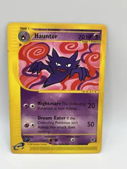 Pokemon TCG Haunter Expedition Base Set 80/165 Regular Card - Image 1