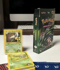 Pokemon Gym Challenge Koga Theme Deck Complete Deck w/ Box NM - Image 3