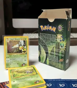 Pokemon Gym Challenge Koga Theme Deck Complete Deck w/ Box NM - Image 4