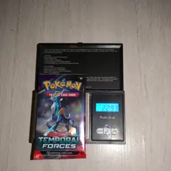 Heavy 22.93g Pokemon Tcg temporal forces Booster Pack Factory Sealed New - Image 1