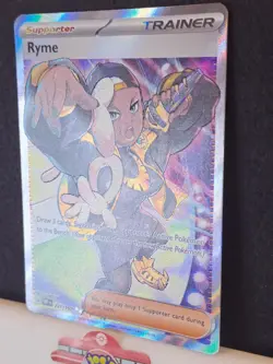Pokemon TCG Ryme Sv03: Obsidian Flames 221/197 Holo Ultra Rare NM - Image 3