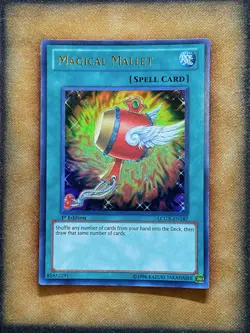 Yugioh Magical Mallet LCGX-EN187 Ultra Rare 1st Ed LP - Image 1
