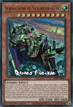 Yu-Gi-Oh ! Surnaliche le Seigneur d'Or RA01-FR019 VF/ULTRA (V.1) - Image 1