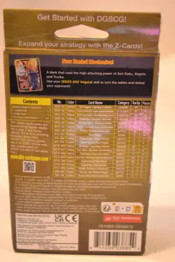Bandai Dragon Ball Super Trading Cards - Starter Deck SD22 - PROUD WARRIOR - New - Image 2