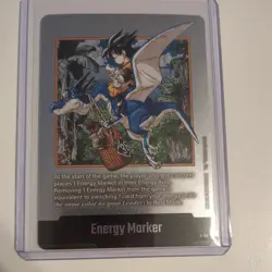 Energy Marker E-86 Silver Manga Booster 02 Dragon Ball Card English - Image 1