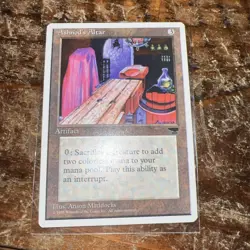MTG Chronicles Ashnod's Altar Artifact Colorless Magic The Gathering Card - Image 1