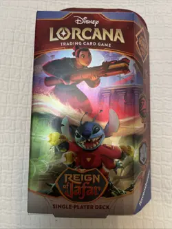 Disney Lorcana TCG - Reign of Jafar Single Player Deck Ruby & Steel Trading Card - Image 1