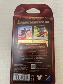 Disney Lorcana TCG - Reign of Jafar Single Player Deck Ruby & Steel Trading Card - Image 2