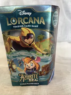 Disney Lorcana TCG - Azurite Sea Single Player Emerald & Sapphire Trading Card - Image 1