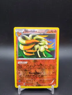 Ninetales 19/124 Dragons Exalted Reverse Holo LP Pokemon Card - Image 1
