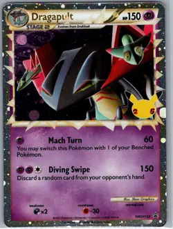 Dragapult (Prime) SWSH132 SWSH: Sword & Shield Promo Cards - Pokemon Card - NM - Image 1