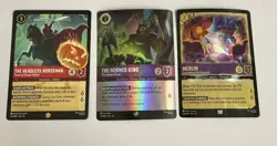 Lorcana Cards, 9 cards in random lot (see pics) - Image 2
