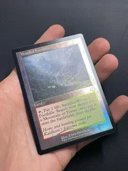 MTG Magic The Gathering Wooded Foothills Foil NM (Retro) Modern Horizons 3 - Image 3