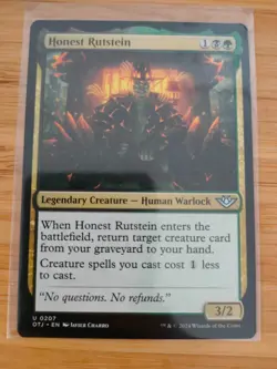 MTG Honest Rutstein 0207 Outlaws of Thunder Junction M/NM Free UK P&P - Image 1