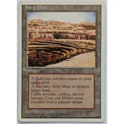 Strip Mine, Fourth Edition (4ED) #363 MP MTG - Image 1