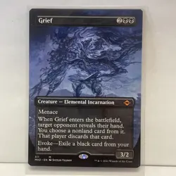 Grief (Borderless) #311 (NM) Modern Horizons 2 MH2 Magic MTG - Image 1