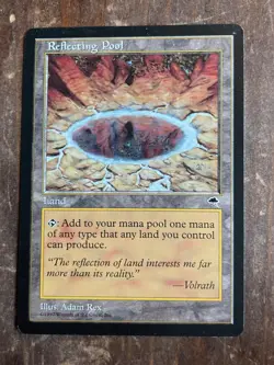 2x MTG Reflecting Pool - Tempest - Played condition - Image 3