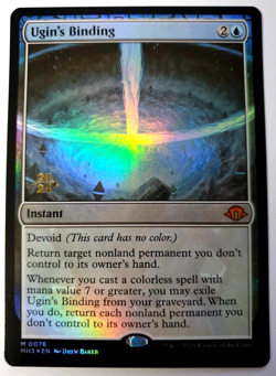 MTG: Modern Horizons 3 - Ugin's Binding - FOIL Promo Mythic - #0076 NM - Image 1