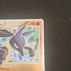 2007-09 Pokemon Diamond & Pearl Black Star Promos Lucario LvX Holo #DP12 s7g LP - Image 5