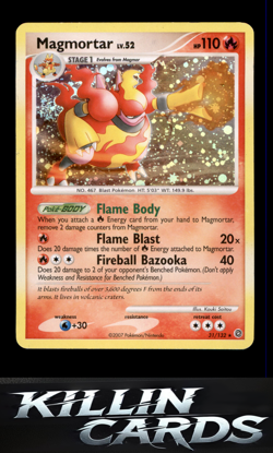 Magmortar - 31/132 (Secret Wonders) 031/132 Pokemon Holo Rare Deck Exclusives Ca - Image 1