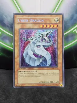 Yugioh Cyber Dragon CT03-EN002 Secret Rare Limited Edition LP - Image 1
