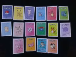 Pokemon Center Japan Old Maid Babanuki Card Pikachu Charmander Mew Squirtle x16 - Image 1