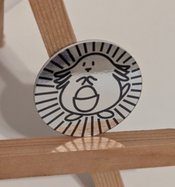 Pokemon Power Reserve Theme Deck No Cards Chansey Coin - Image 3