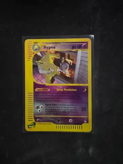Hypno Aquapolis Reverse Holo Pokemon Card Near Mint NM e-Reader - Image 1