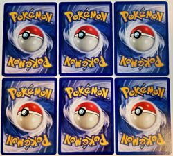 Pokemon x 6 Bundle Purple Psychic Energy Card 1999-2000 GAMEFREAK Wizards - Image 2