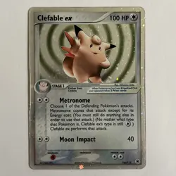 Clefable Ex 106/112 Ultra Rare EX FireRed & LeafGreen Pokemon Tcg MP Single! - Image 1