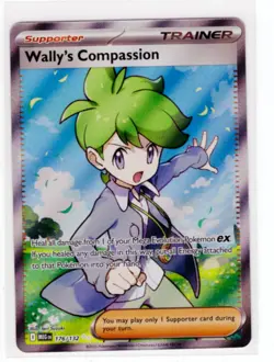 Wally's Compassion 176/132 Full Art Ultra Rare - Pokemon TCG: Mega Evolution NM - Image 1