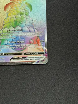 Alcremie VMAX 073/072 NM/M SWSH Shining Fates Secret Rainbow Pokemon TCG - Image 4