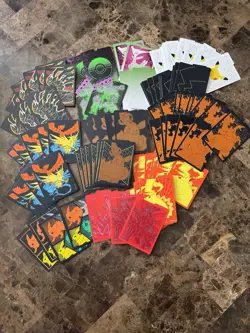 Pokemon TCG Accessories Lot - 25 Sealed Sleeves,Dice, Markers, Coins Etc - Image 3
