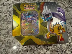 Pokemon TCG Raging Bolt EX Tin - 5 Booster Packs FACTORY SEALED - Image 1