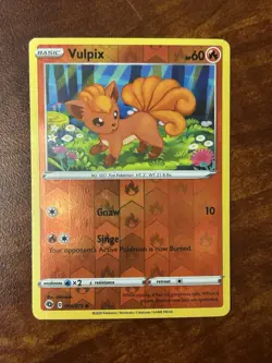 Pokemon [ENGLISH] Vulpix 006/073 Reverse Holo Champion's Path NM - Image 1