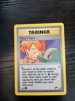 Misty's Tears - 118/132 - Gym Challenge First Edition- Uncommon - Pokemon - NM - Image 1