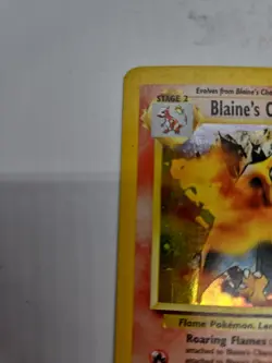 Blaine's Charizard 2/132 Gym Challenge Holo Pokemon Card - Image 2