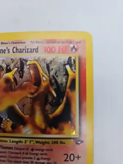 Blaine's Charizard 2/132 Gym Challenge Holo Pokemon Card - Image 3