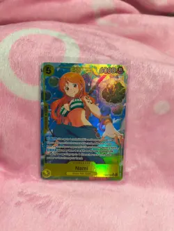 One Piece Card Game Nami SR Alt Art EB03-053 English NM Heroines Edition - Image 1