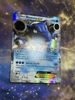 Blastoise EX XY30 NM NEAR MINT Holo Black Star Promo Rare XY 2014 Pokemon Card - Image 3