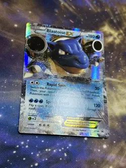 Blastoise EX XY30 NM NEAR MINT Holo Black Star Promo Rare XY 2014 Pokemon Card - Image 4