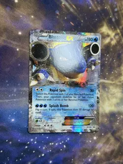 Blastoise EX XY30 NM NEAR MINT Holo Black Star Promo Rare XY 2014 Pokemon Card - Image 5