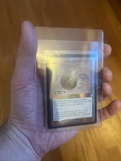 Sigil of Valor (Schematic) (Serial Numbered) -Foil LP MTG 164/500 - Image 1