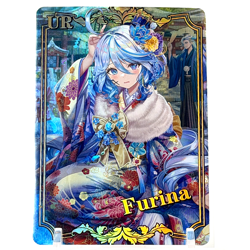 Goddess Story: Furina (Genshin Impact) UR 2M12UR-05 Anime Waifu CCG Trading Card - Image 1