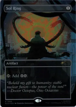 MTG Sol Ring (Doc Ock) (Rainbow) (1988) | NM Foil | Secret Lair Spider-Man {SLD} - Image 2