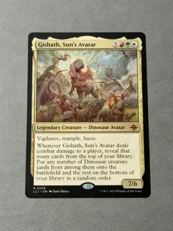 MTG Gishath, Sun's Avatar, NM-Mint, English The Lost Caverns of Ixalan - Image 1