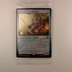 Threefold Thunderhulk - Prerelease Sealed Foil Rare - The Lost Caverns of Ixalan - Image 1