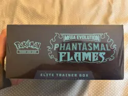 Pokemon TCG Mega Evolution Phantasmal Flames Elite Trainer Box ETB - Image 2